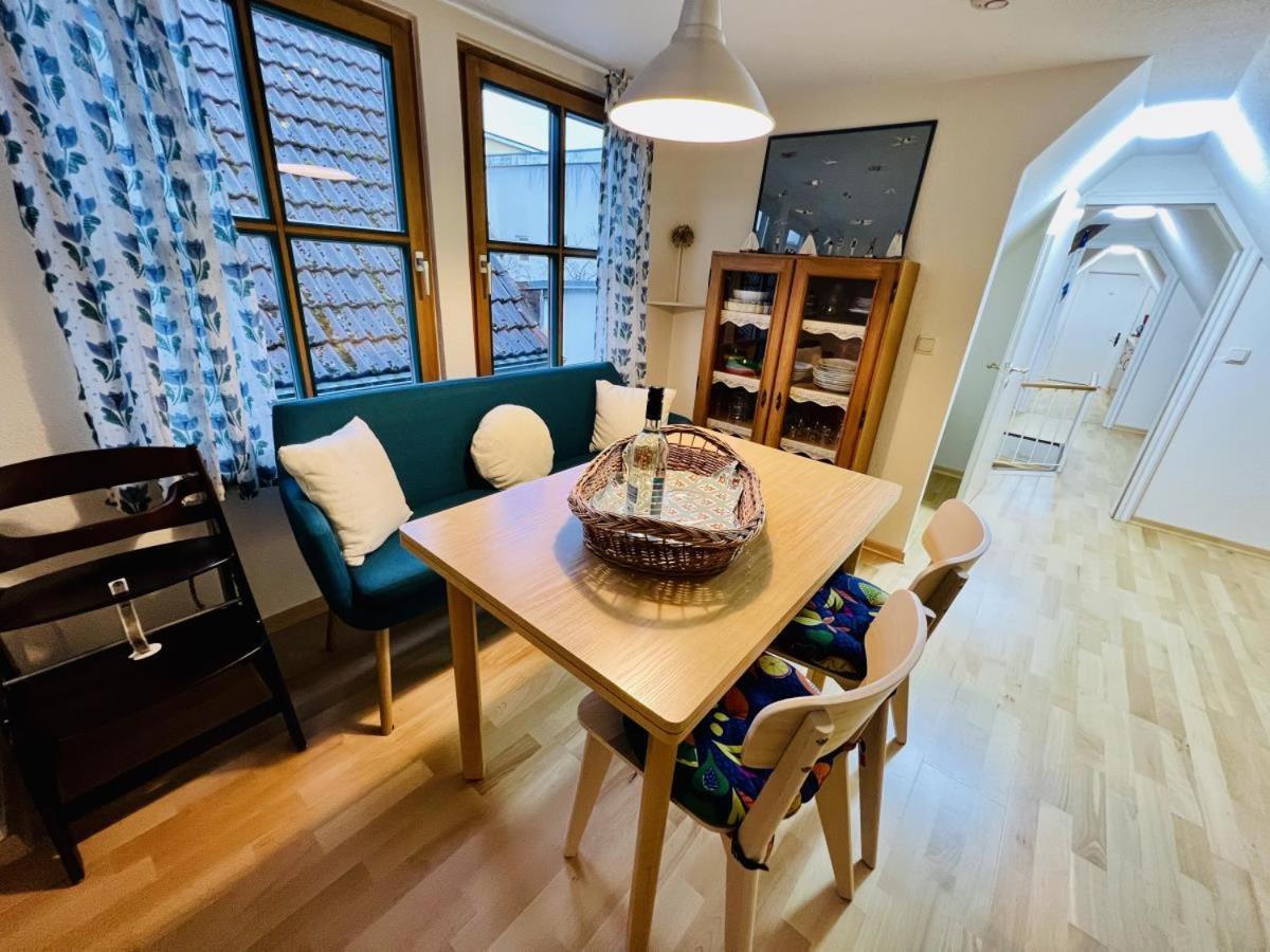 로스토크 Blaue Tulpe, Balkon Mit Traumblick 아파트 외부 사진