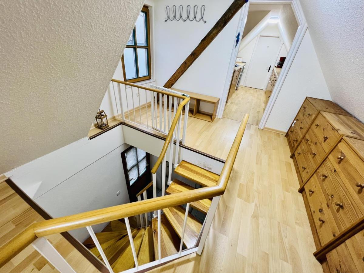 로스토크 Blaue Tulpe, Balkon Mit Traumblick 아파트 외부 사진