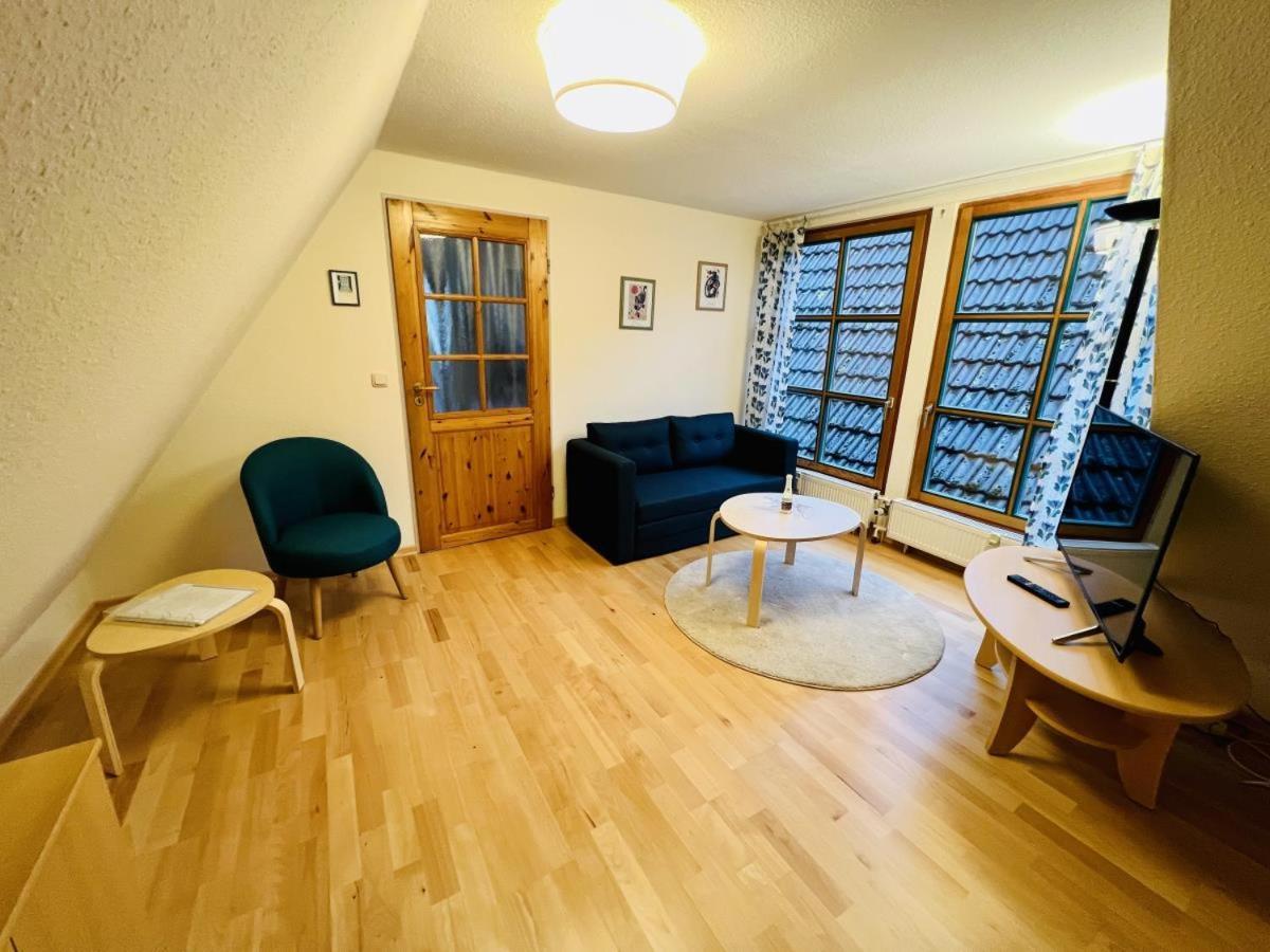 로스토크 Blaue Tulpe, Balkon Mit Traumblick 아파트 외부 사진