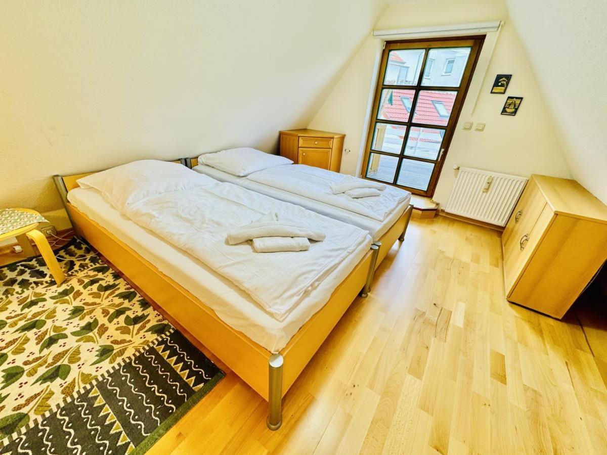 로스토크 Blaue Tulpe, Balkon Mit Traumblick 아파트 외부 사진